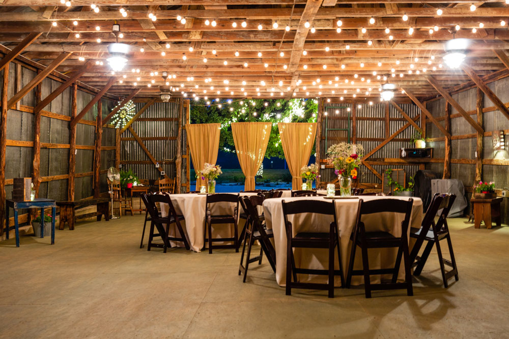 The barn railing